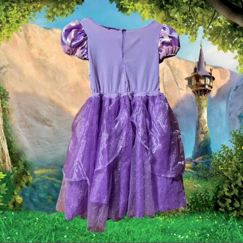 Disney Rapunzel Tangled Costume Size Small 4-6 - Picture 5 of 7